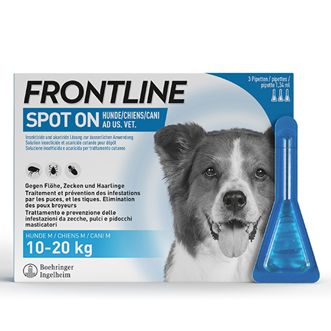 Frontline Spot On Hund M front 